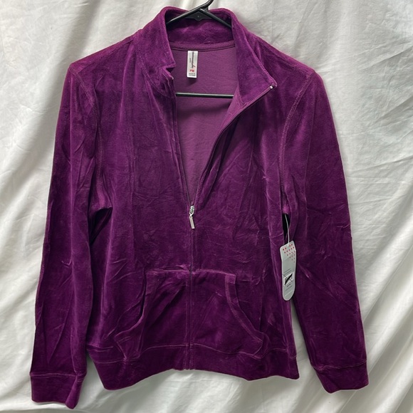 NEW!!! Exectek petite pm zip front pocket fleece jacket ladies sz pm - Picture 2 of 6